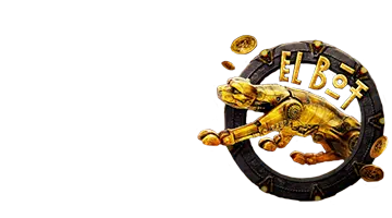 A golden mechanical hand and coins symbolize the Telegram bonus at Eldorado Online Casino, which can be earned by participating in promotions via the messenger.